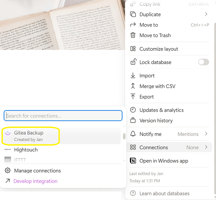 2 share notion databases with