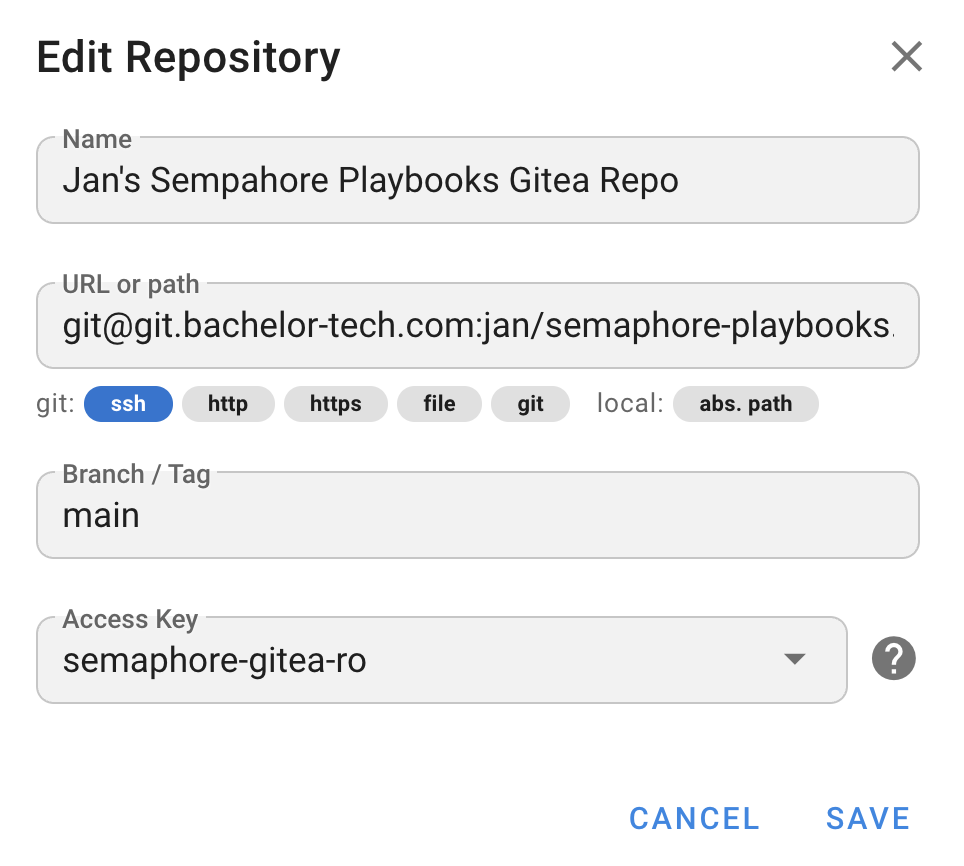 11 add the repository into