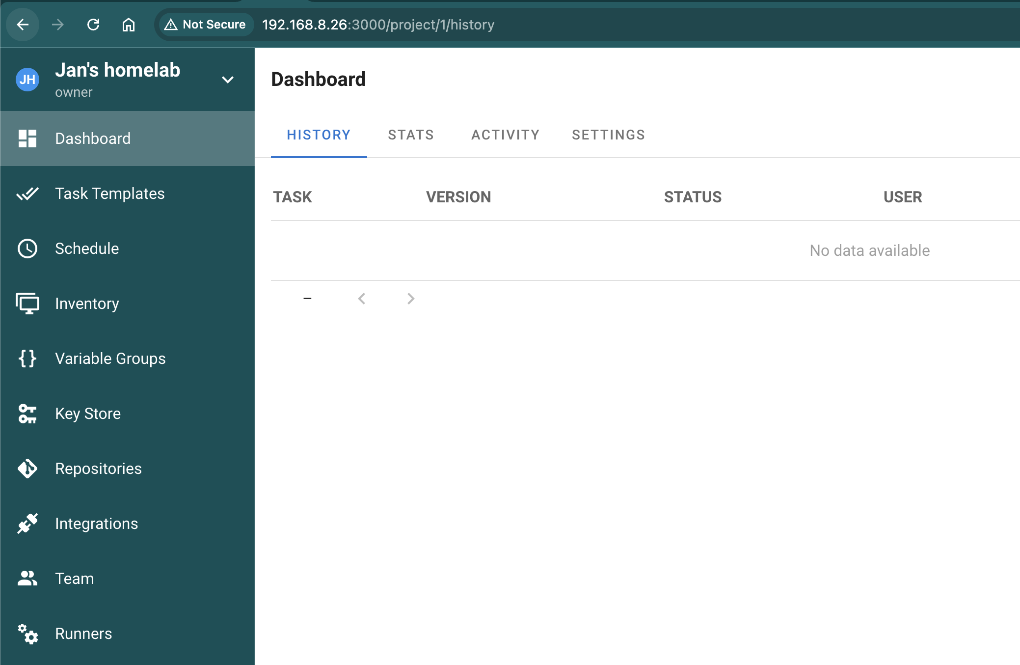 8 step 2 first login connection