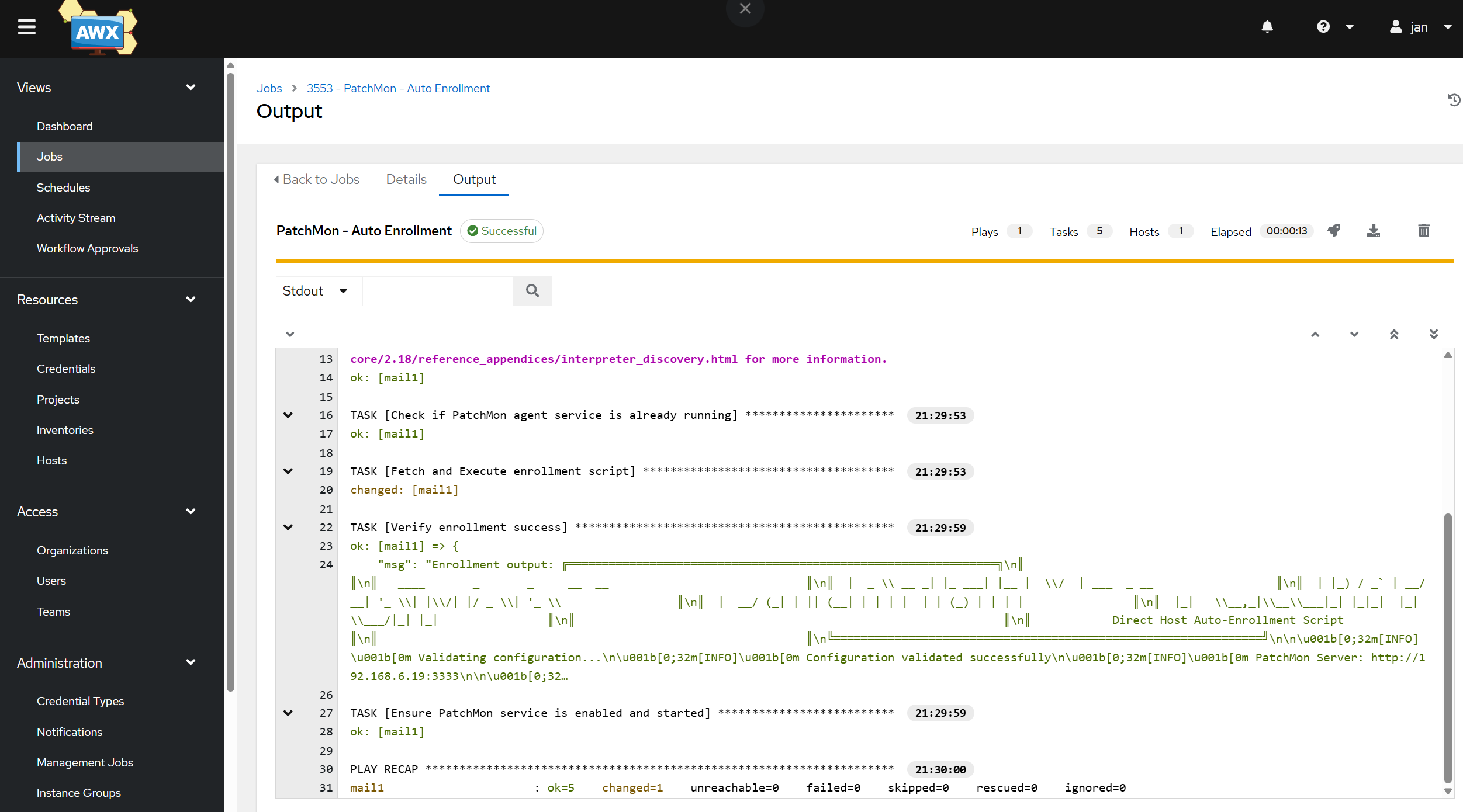 9 sync add the job to