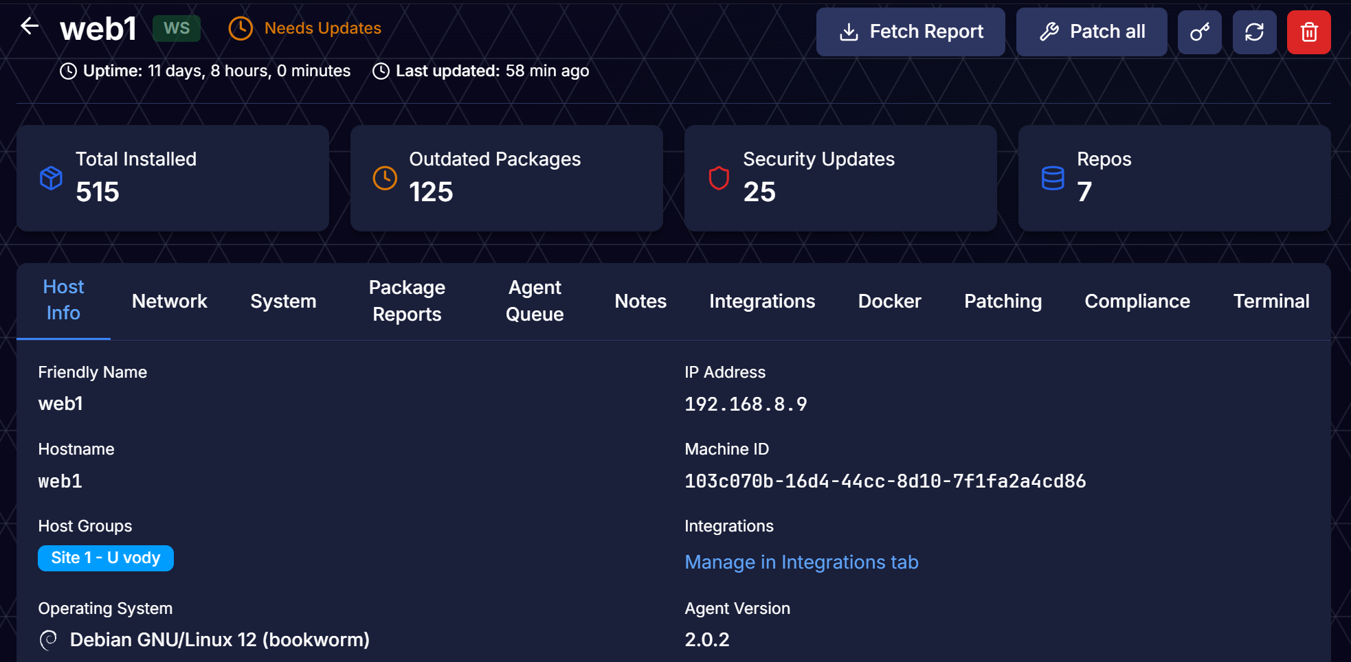 18 step 8 patch security updates