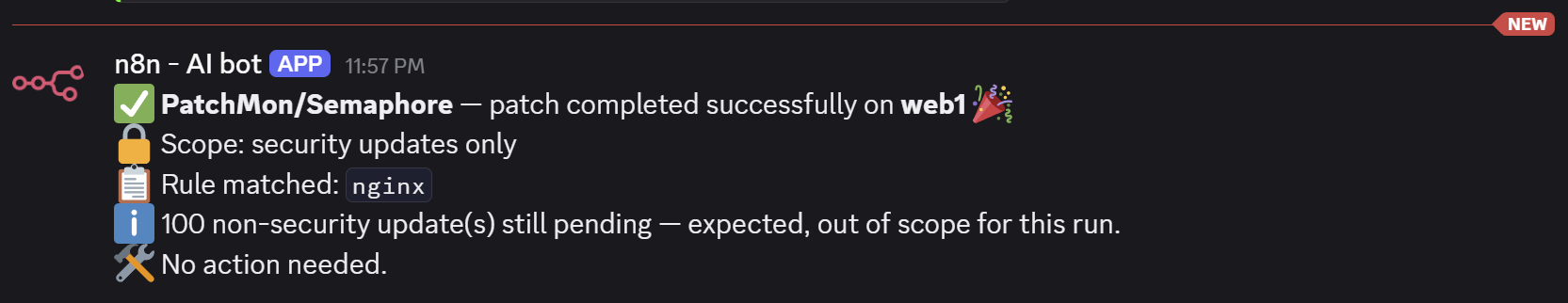20 step 8 patch security updates