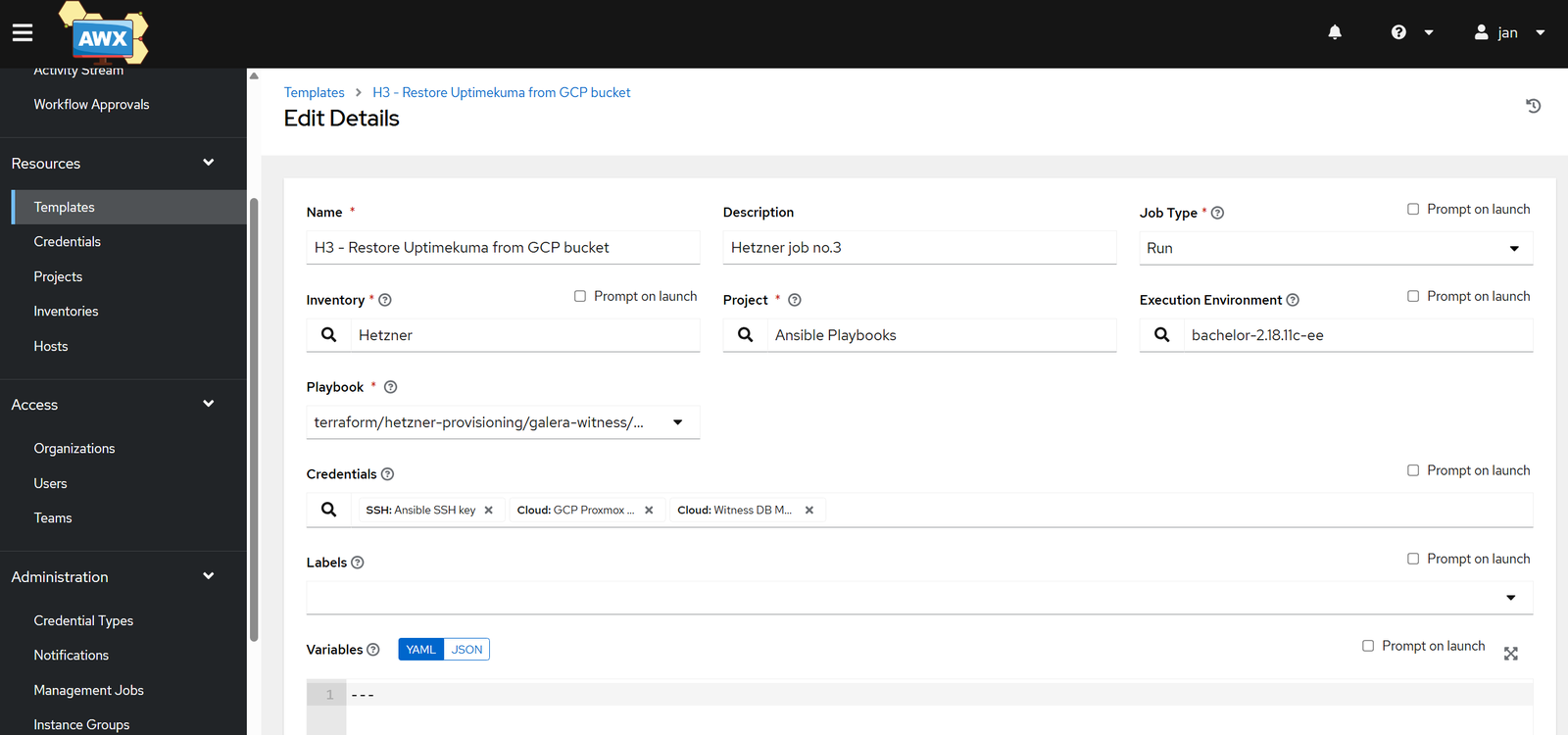 Remember to also tick the ‘Privilege Escalation’ tick box that is below the area captured by this screenshot