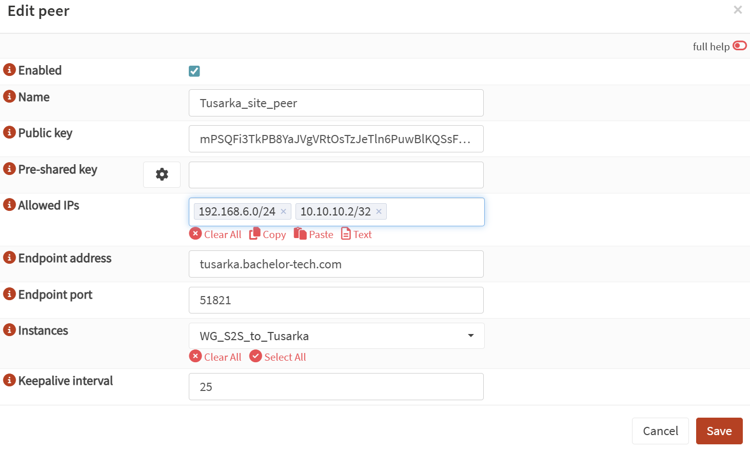 3 wireguard set up