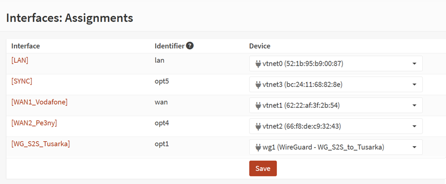 5 wireguard set up