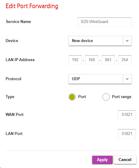 6 firewall rules on your wan