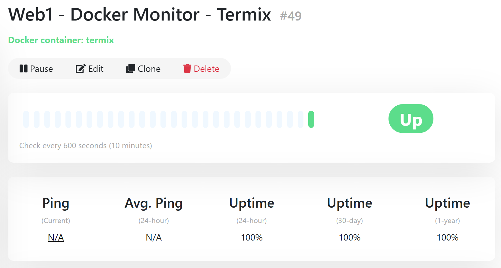 9 7 monitor the termix docker