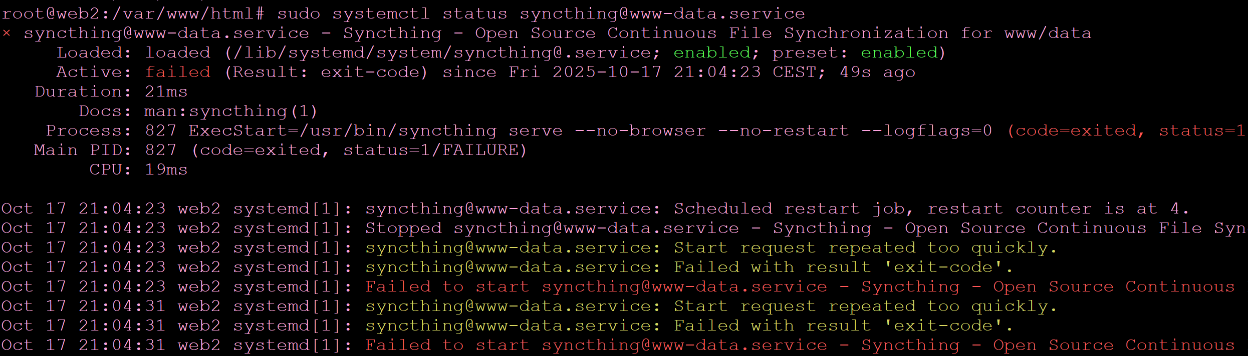 17 issue no2 service not coming
