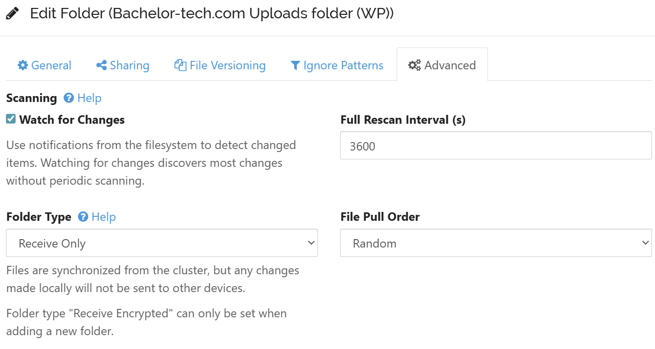 15 issue no1 syncthing data loss