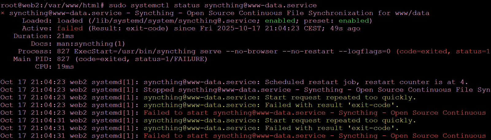 17 issue no2 service not coming