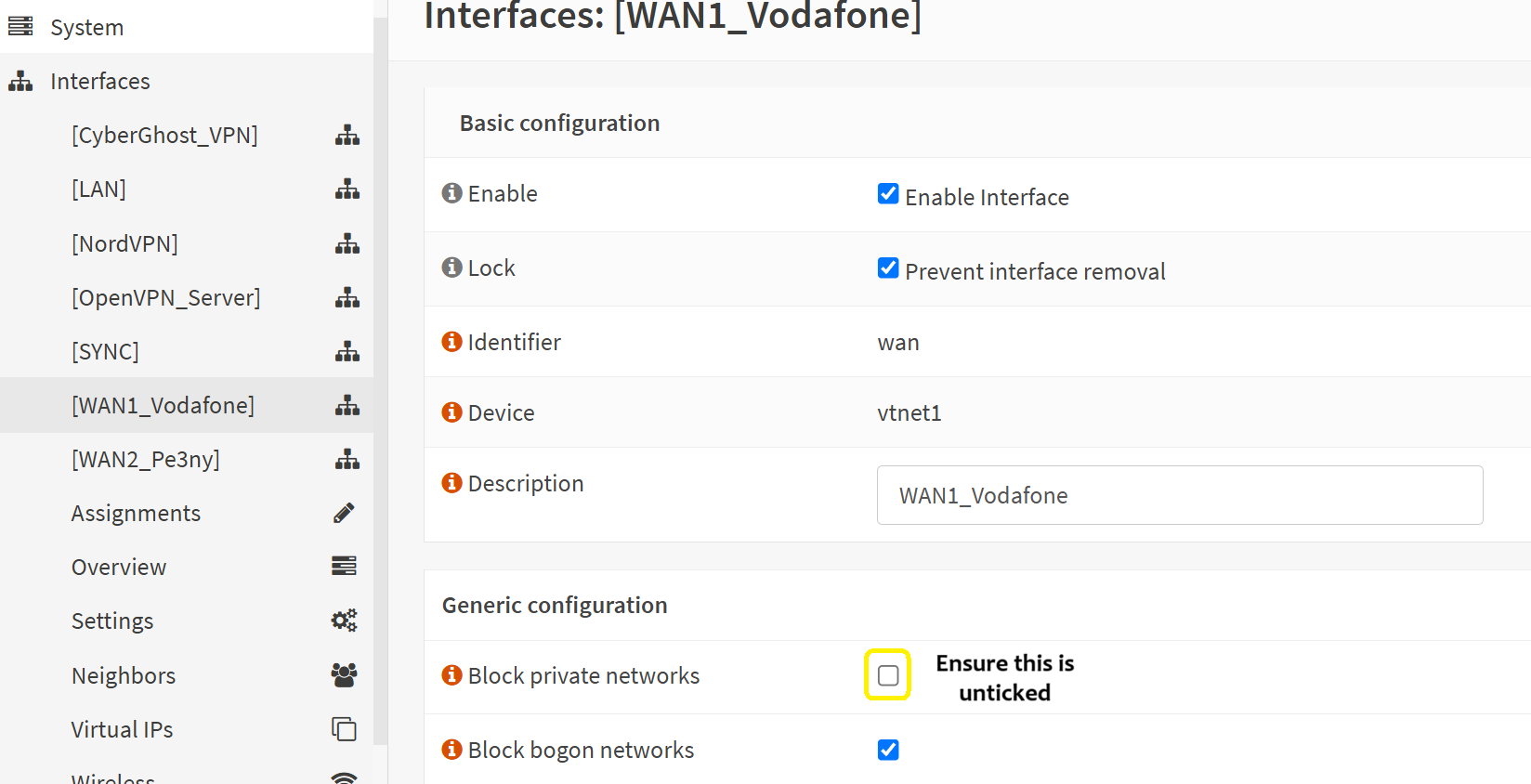 27 configure carp on lan wan