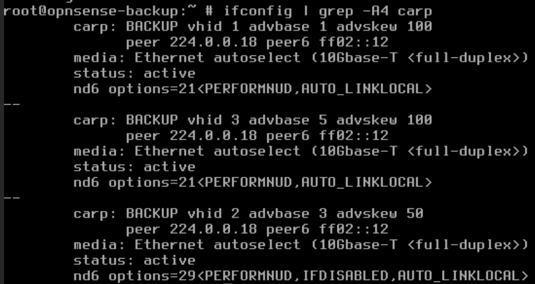 45 verify carp functionality on