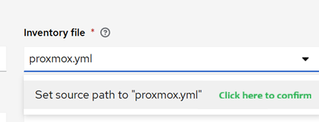Manually type and confirm with a mouse click that you want to add this file name.